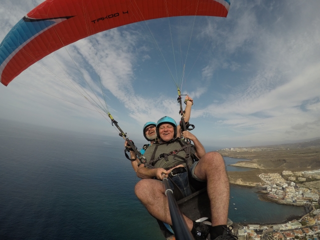 parapente vuelo en tandem