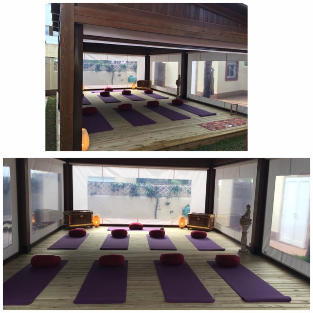 Pérgola de Yoga
