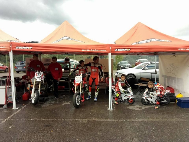  preparando las carreras