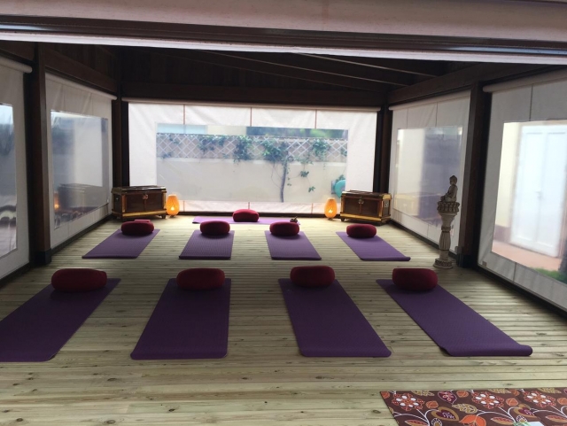  Pergola pour yoga 