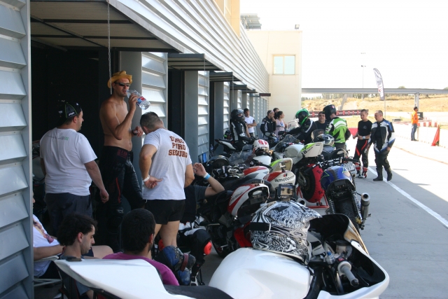 in the pits 