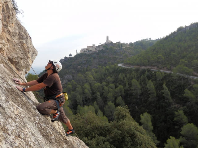 Sesión de escalada