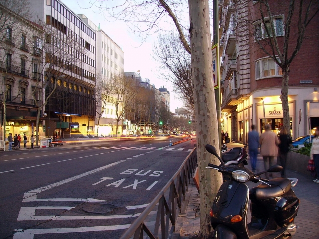 Shopping in Calle Serrano 