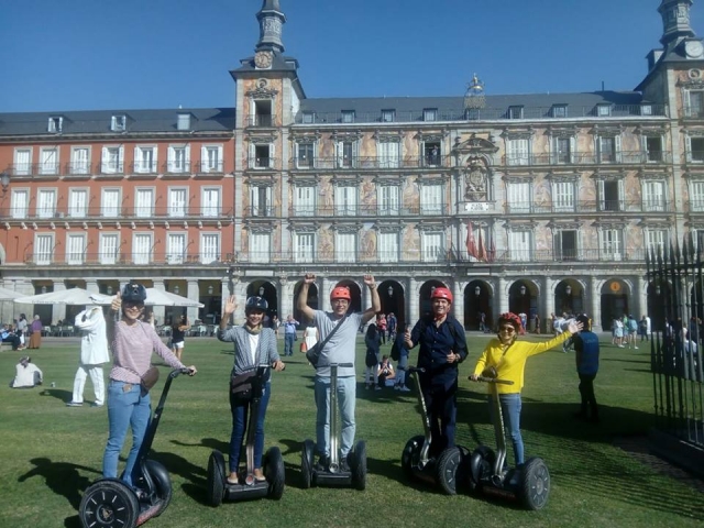 Ruta en segway por la Plaza Mayor