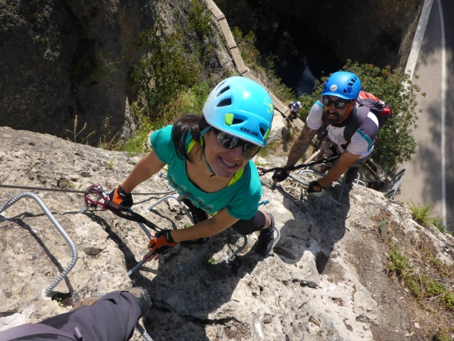  Aufstieg zum Klettersteig