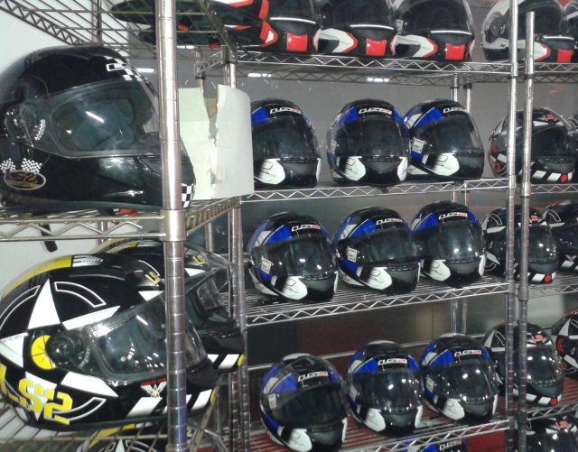 Casques de karting 