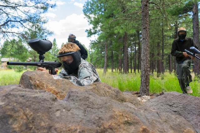  Bachelor party with paintball 