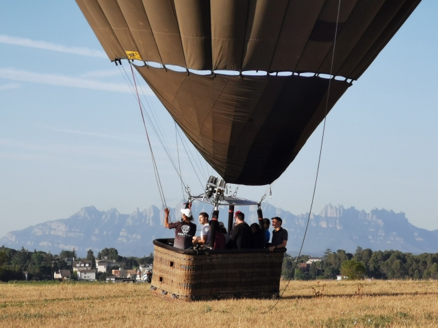  Atterraggio di gruppo a Montserrat