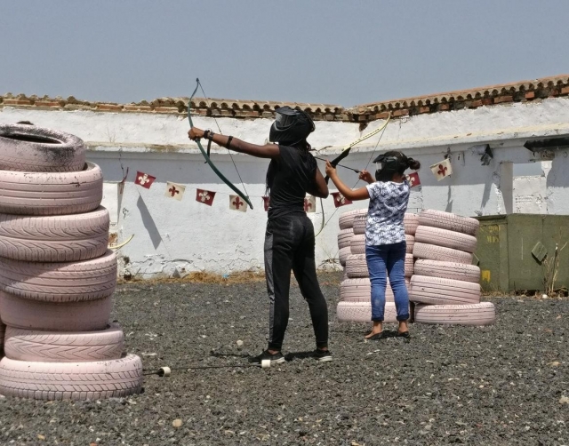 Mirare con l'arco 