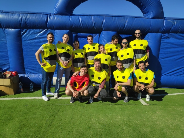 Jeu Comecocos à Madrid 