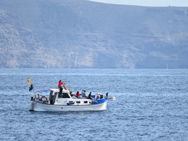 La Gomera en barco