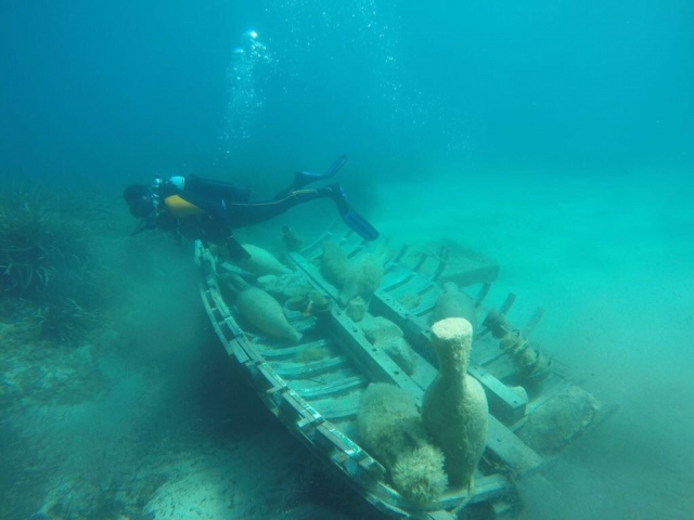 Navio afundado 