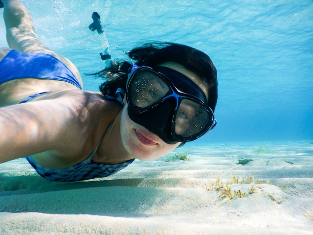  Unterwasser-Selfie