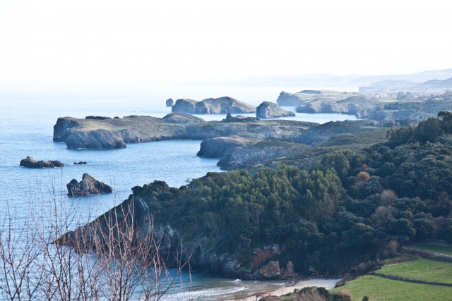 Costa asturiana en avioneta
