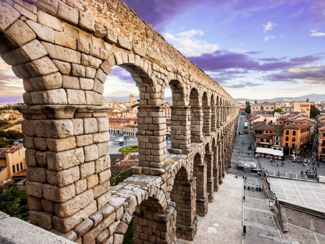 El acueducto de Segovia