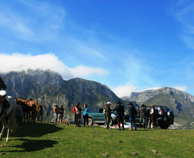 Ruta a caballo por los Picos de Europa