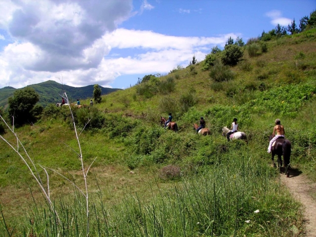Siguiendo la ruta por el valle