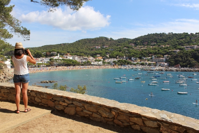 Viendo la costa