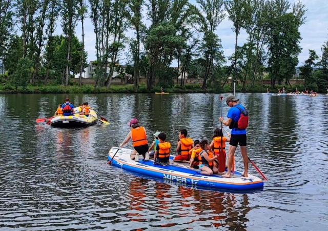 Paddelsurfen in Salamanca 