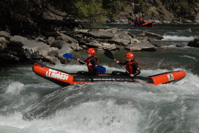 Con las canoas por el río