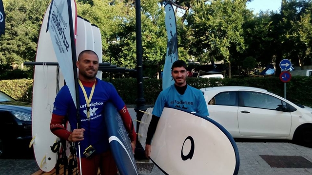 preparados para el surf