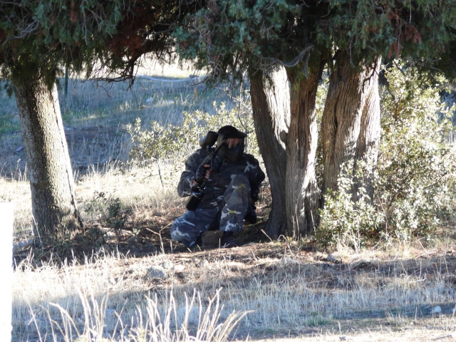  Partita di paintball all'aperto a Colmenar 