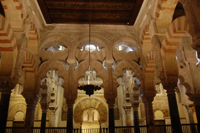 Dentro de la Mezquita Catedral