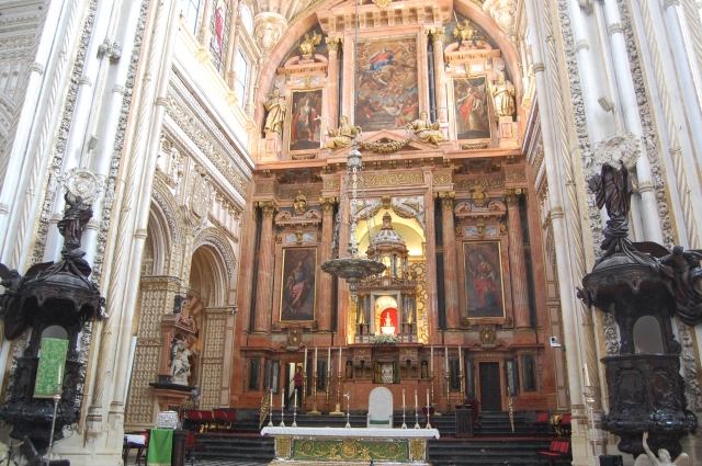 Parte cristiana del templo