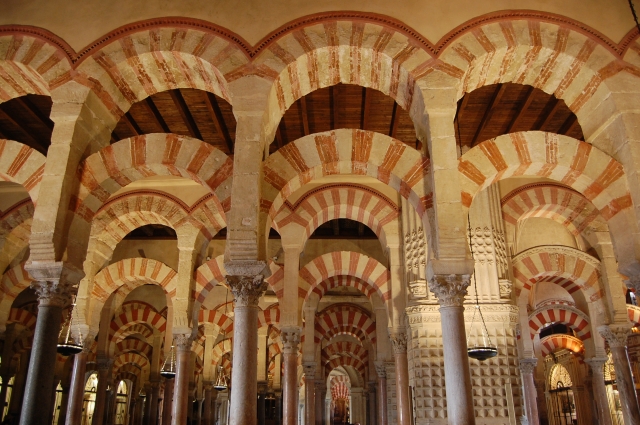 Interior of the mosque 