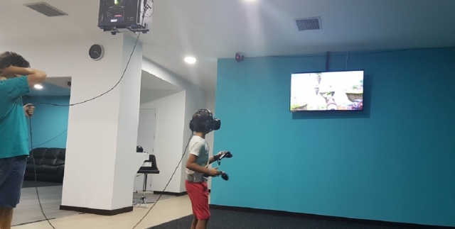 Salle de réalité virtuelle 