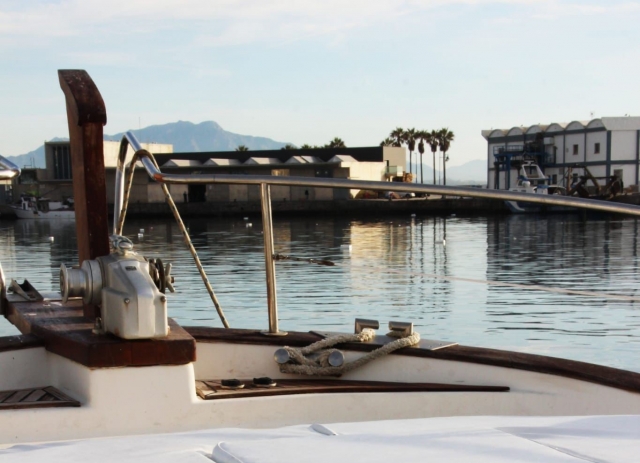 En barco por Estepona