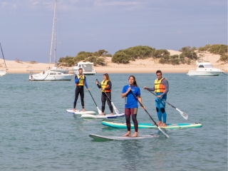Alquiler de paddle surf en Sancti Petri, 2 horas