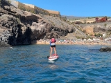 Paddle surf en calas de Playa de San Juan, 1 hora