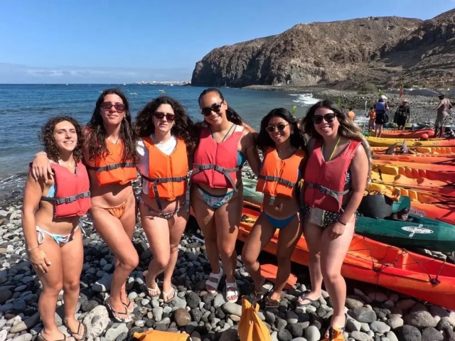 Kayak con amigas