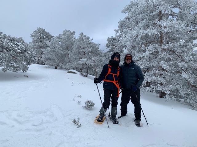 Ven a probar las raquetas en Guadarrama