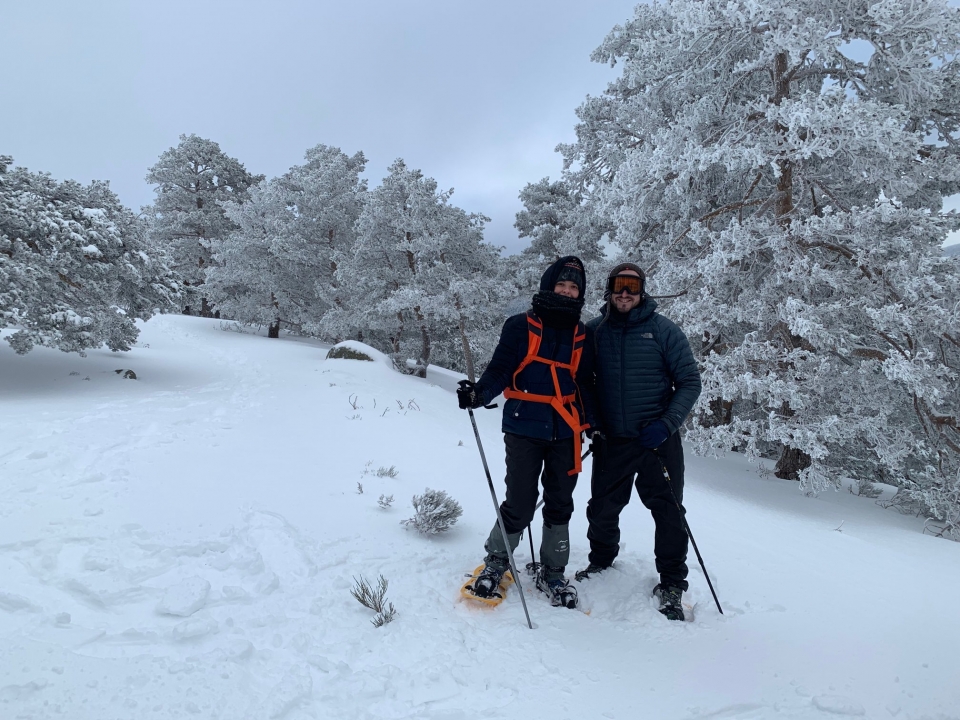 Ven a probar las raquetas en Guadarrama