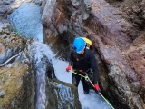 Canyoning-Route Gorgo de la Escalera in Anna