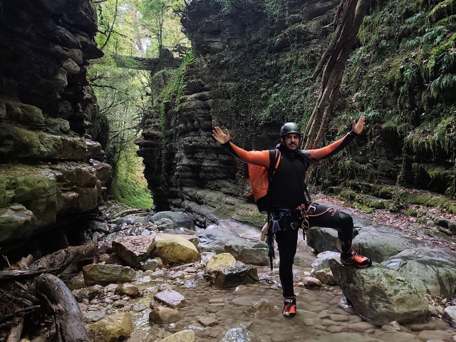 Iniziare con il canyoning 