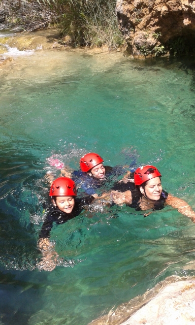  Familien-Canyoning in Anna 