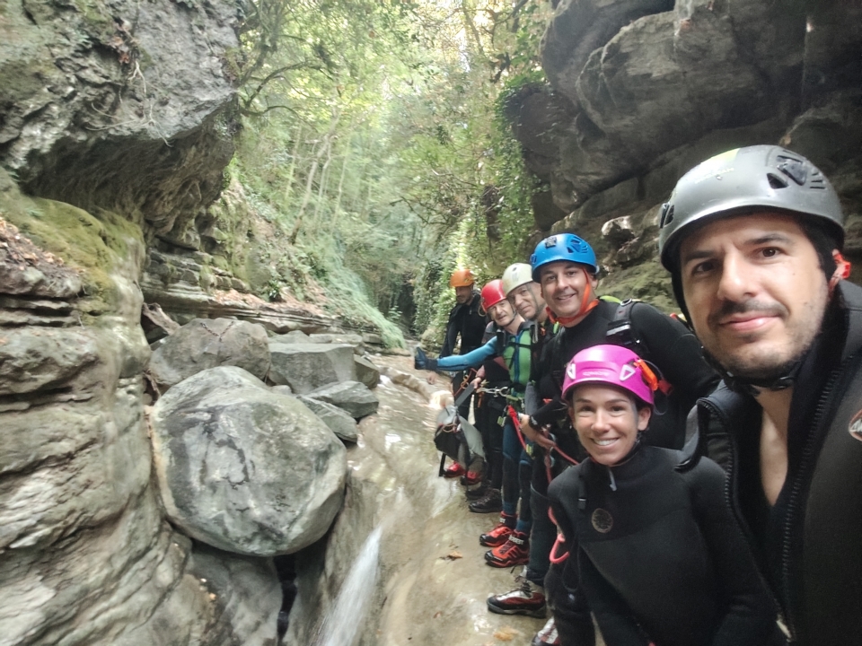  Percorso di canyoning ad Anna