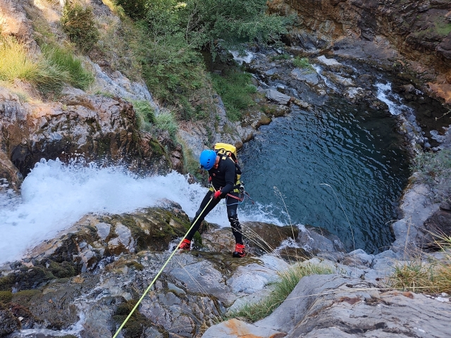 Descendiendo el cañón