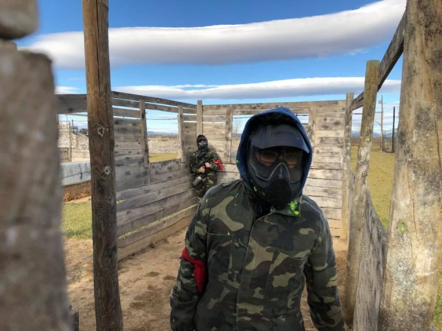 Protegido con la mascara de gotcha