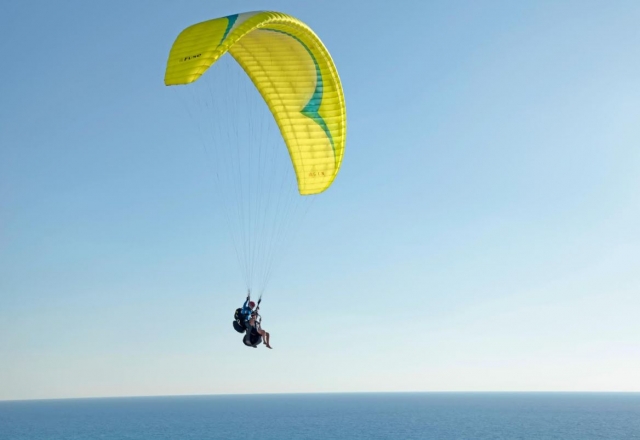 Parapente tandem en La Palma