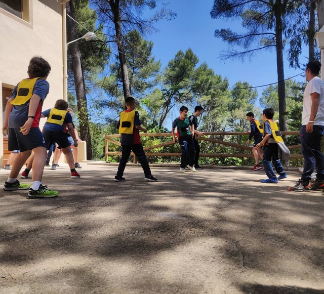 Jugando con amigos