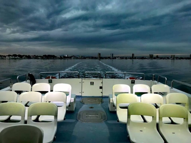 Mar Menor 渡轮的座位 