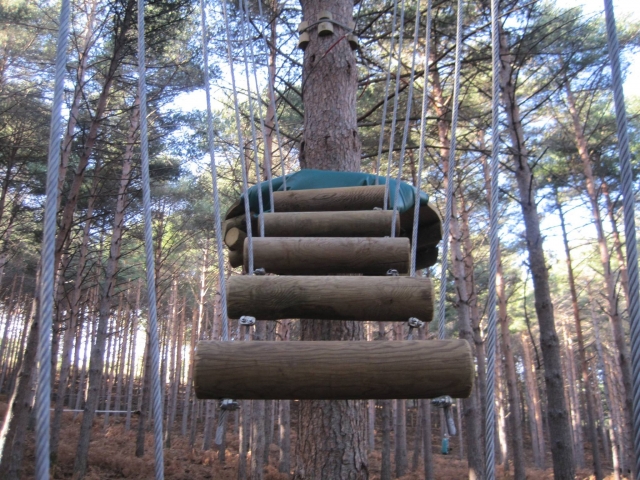  Passerelle en bois à Salamanque 