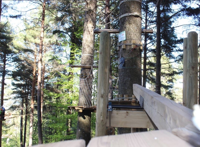  Giochi d'avventura tra gli alberi Salamanca 