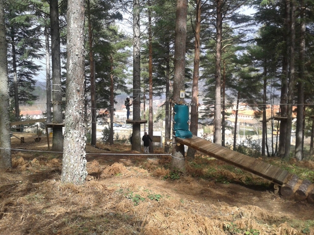  Parco tra gli alberi a Batuecas 