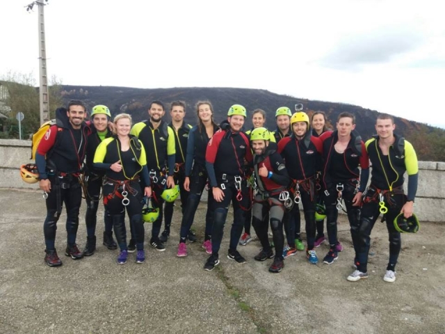  Prepared to do the Cerves ravine 