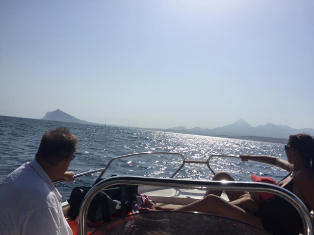  享受大海